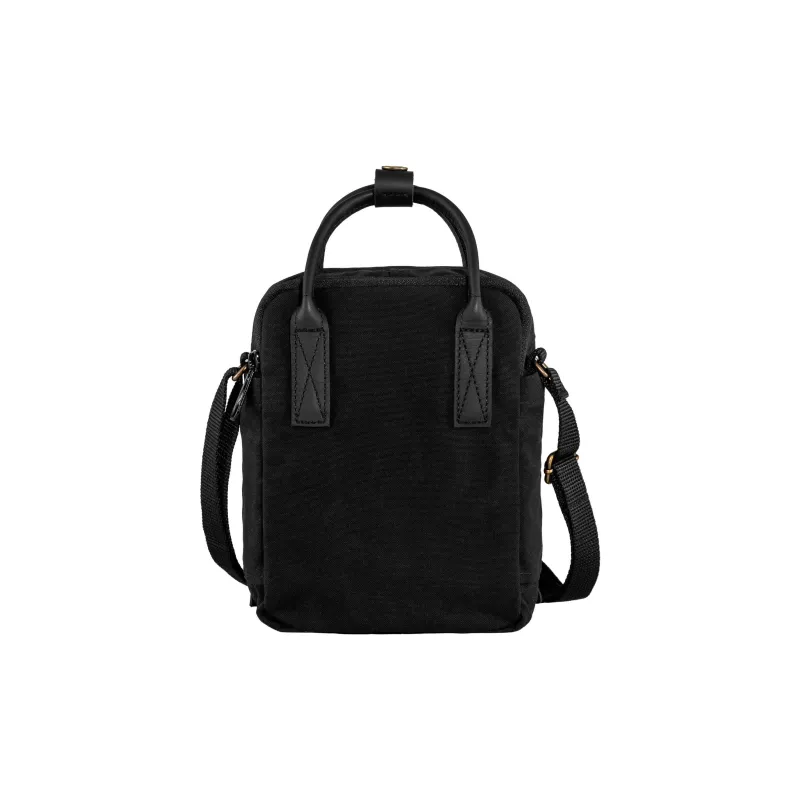 Fjallraven Kanken Polyester Portable Crossbody Bag, Shoulder Bag Small Size Unisex Black-2