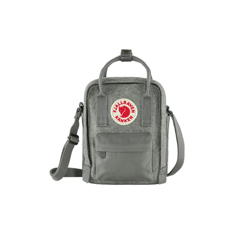 Fjallraven Kanken Cotton Portable Crossbody Bag, Shoulder Bag Regular Unisex Granite Gray-0
