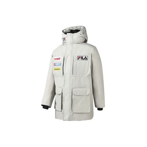 FILA Athletics Down Jackets Men Classic Gray
