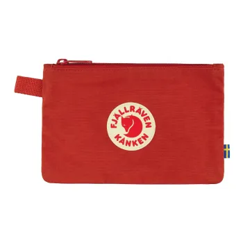 Fjallraven Kanken Cotton Document Bag, Storage Bag, Coin Purse, Card Holder, Clutch Regular Unisex Red