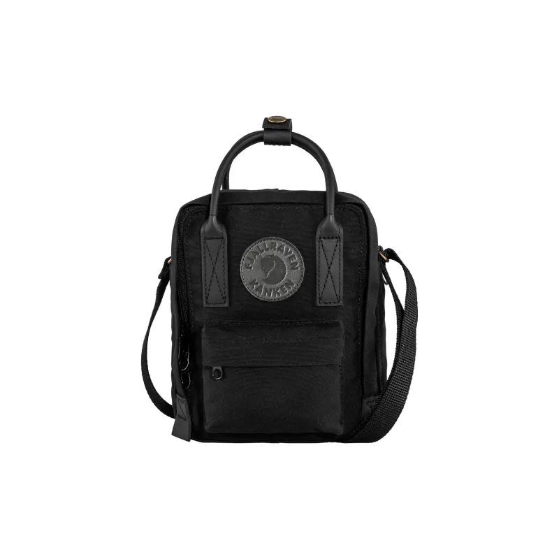 Fjallraven Kanken Polyester Portable Crossbody Bag, Shoulder Bag Small Size Unisex Black-0