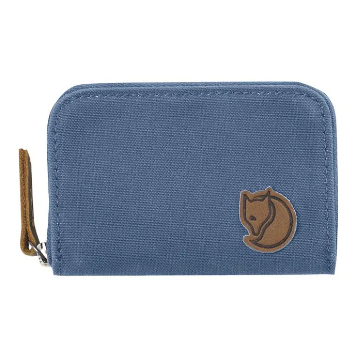Fjallraven Polyester Blended Cotton Handbag Card Holder Document Wallet Unisex Blue Mountain-0