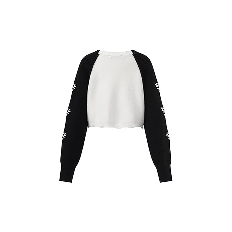 MacyMccoy Loose Fit Sweater Women's Black-1