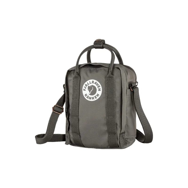 Fjallraven Kanken Fabric Portable Crossbody Bag, Shoulder Bag Regular Unisex Charcoal Gray-1