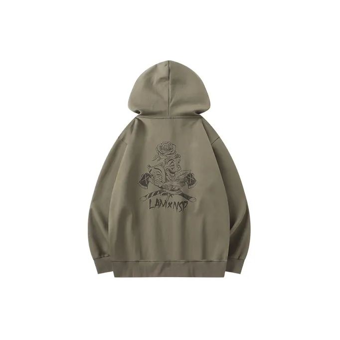 LAMLICKA Sweatshirts Unisex Brown-1