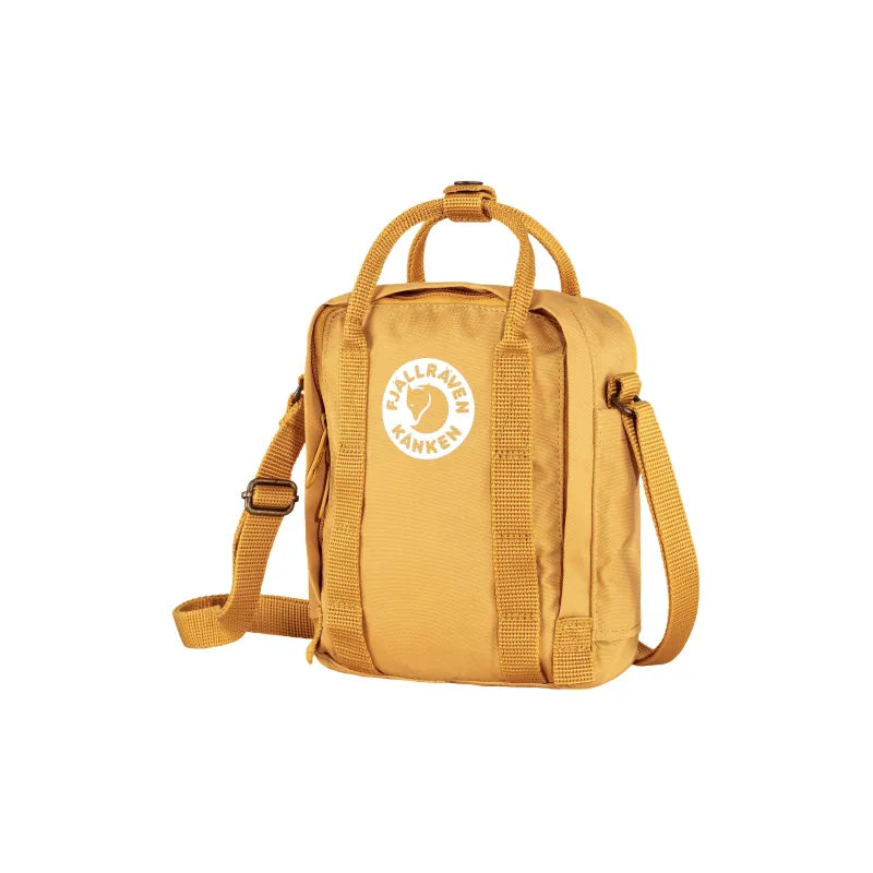 Fjallraven Kanken Polyester Portable Crossbody Bag, Shoulder Bag Regular Unisex Maple Yellow-1