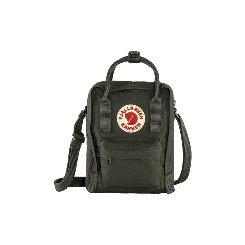 Fjallraven Nylon Storage Bag, Portable Crossbody Bag, Shoulder Bag Regular Unisex Forest Gray-0