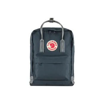 Fjallraven Kanken Polypropylene Backpack Unisex Marine Blue/Long Stripes