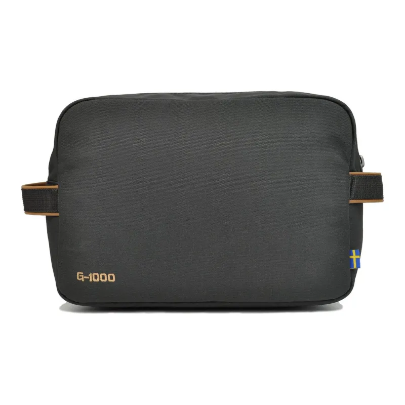 Fjallraven Polyester Toiletry Bag Makeup Bag Unisex Black Gray Color-2