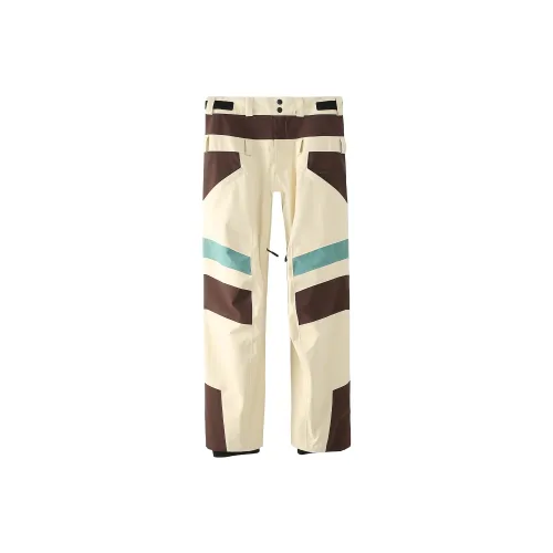 YAKKY PANG Ski Pants Unisex Coffee