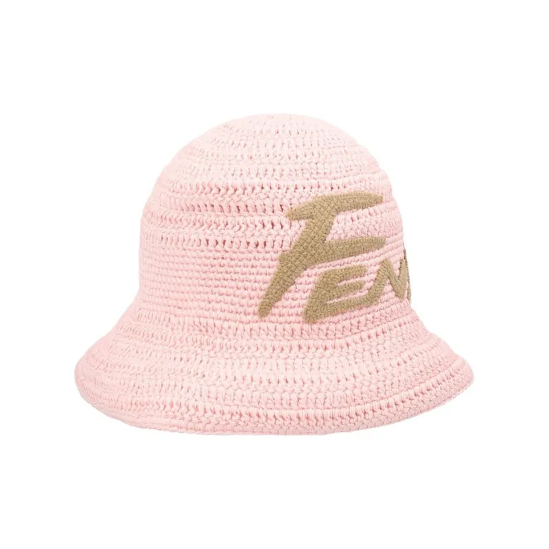 FENDI Bucket Hats Women's Pink-1