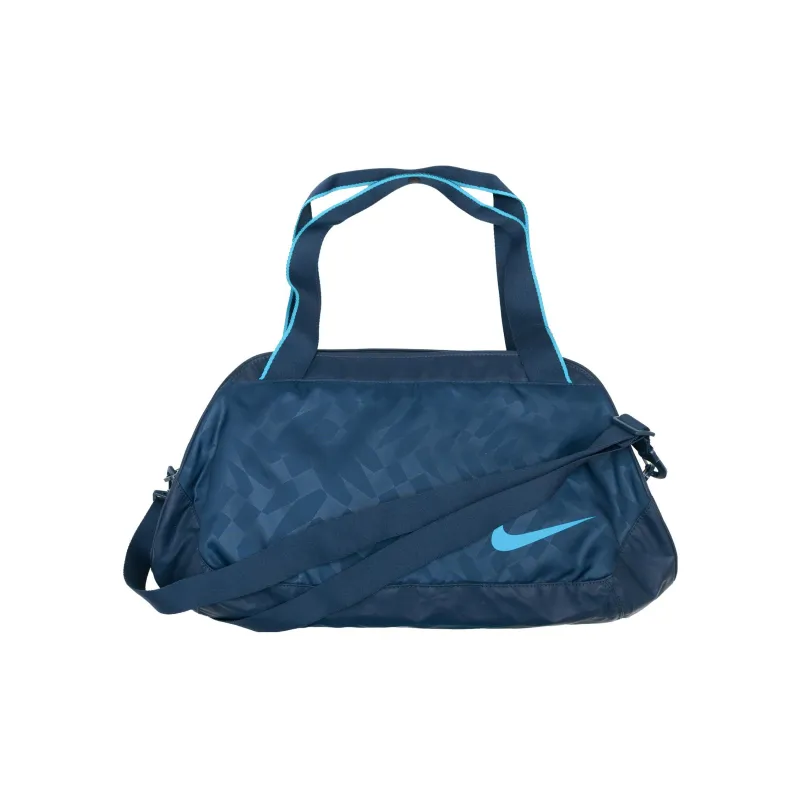 Nike Polyester Handbag Shoulder Bag Crossbody Bag Travel Bags Gym Bags Women's Blue-1