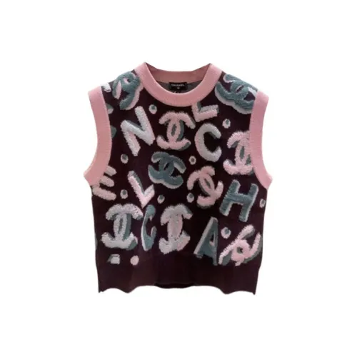 CHANEL Vests Women's Brown