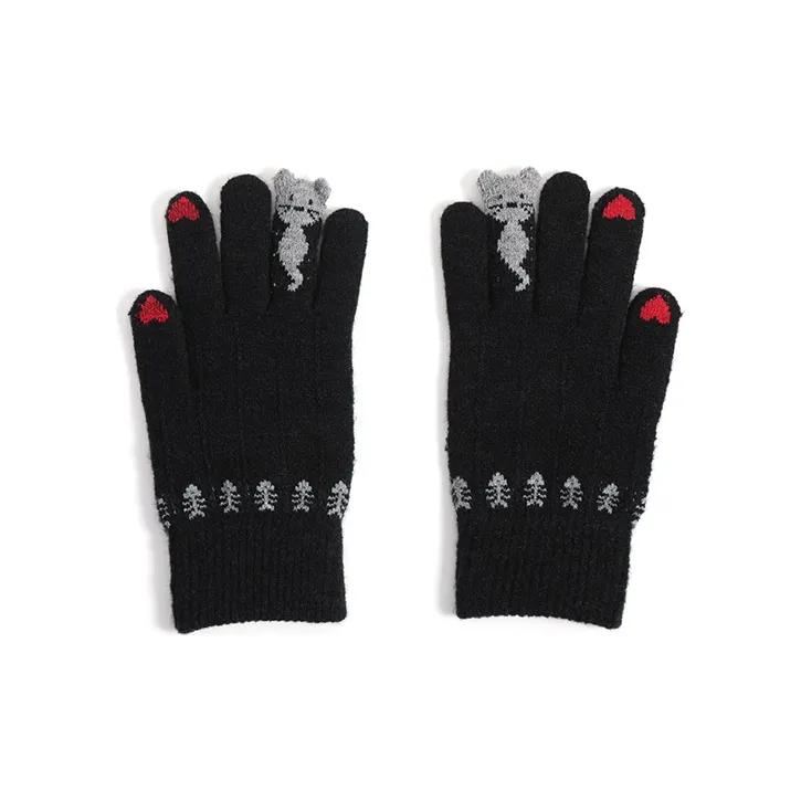 FREE RABBITⅡ Knit Gloves Women's-1