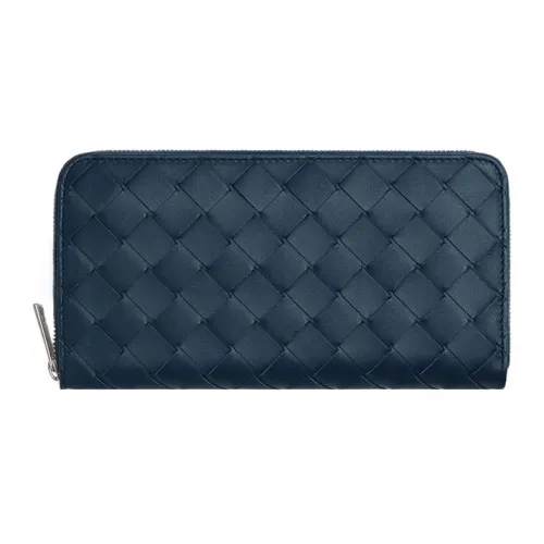 Bottega Veneta Intrecciato Zip Around Wallet