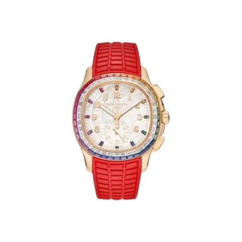 PATEK PHILIPPE AQUANAUT Series Automatic Mechanical Movement Women's Watch 39.9mm White Dial