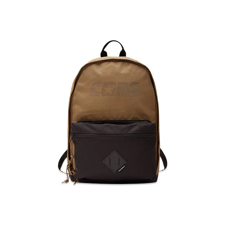 Converse Polyester Backpack Regular Unisex Brown-0