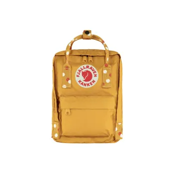 Fjallraven Kanken Ethenyl Sports Backpack Mini Unisex Ochre/Multicolor Base Pattern