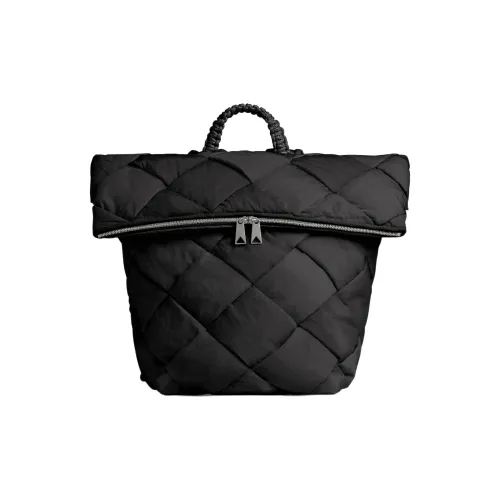 Bottega Veneta CASSETTE Fabric Backpack Men's Black