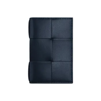 Bottega Veneta Cow Leather Wallet, Card Holder Men's Space Gray