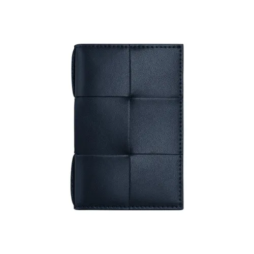 Bottega Veneta Cow Leather Wallet, Card Holder Men's Space Gray
