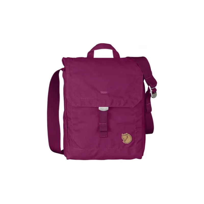Fjallraven Cotton Blended With Polyester Crossbody One Shoulder Handbags Regular Unisex Fuchsia-0