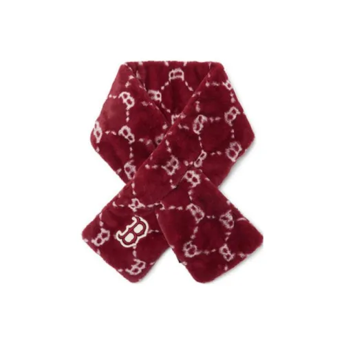 MLB Scarves Unisex Burgundy