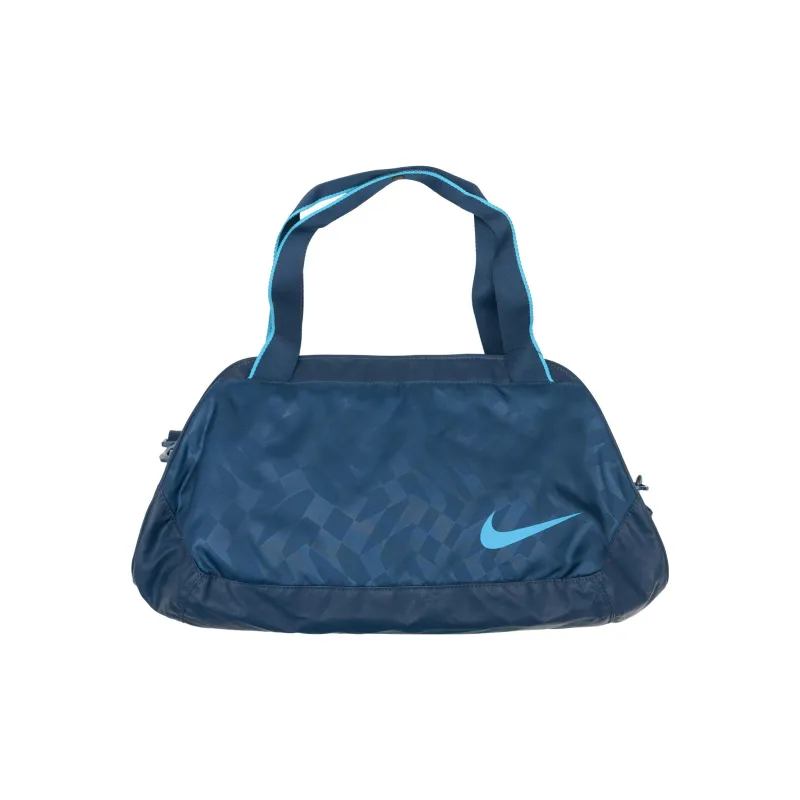 Nike Polyester Handbag Shoulder Bag Crossbody Bag Travel Bags Gym Bags Women's Blue-0