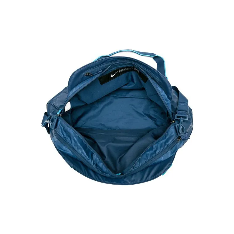 Nike Polyester Handbag Shoulder Bag Crossbody Bag Travel Bags Gym Bags Women's Blue-4
