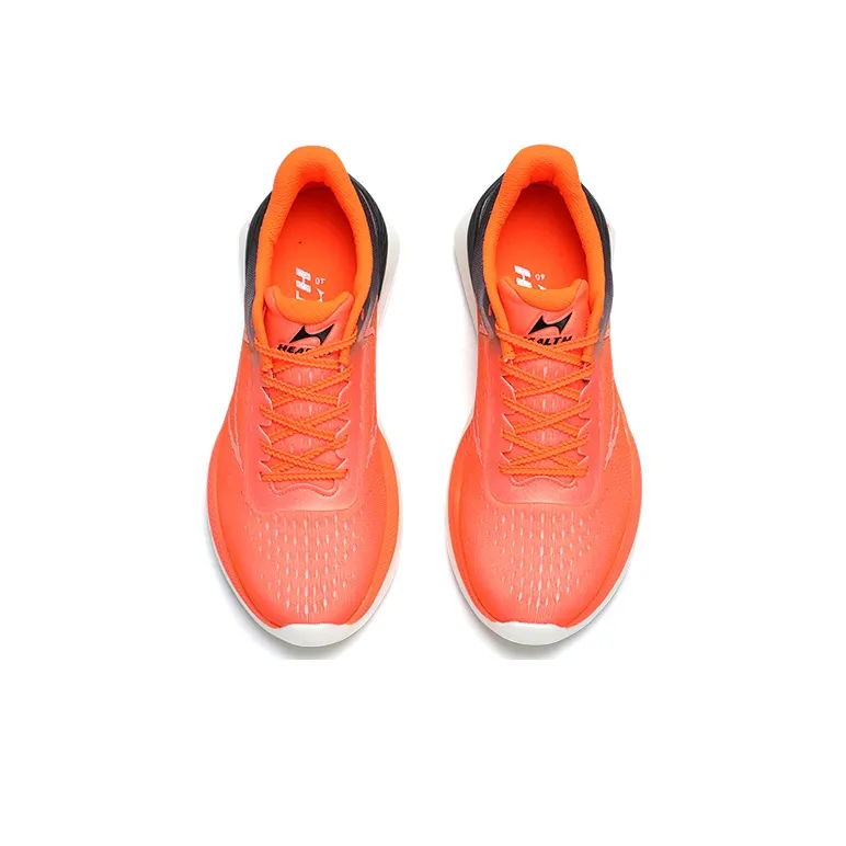 HEALTH Flowing Shadow Running Shoes Unisex Low Top Orange/Black-3