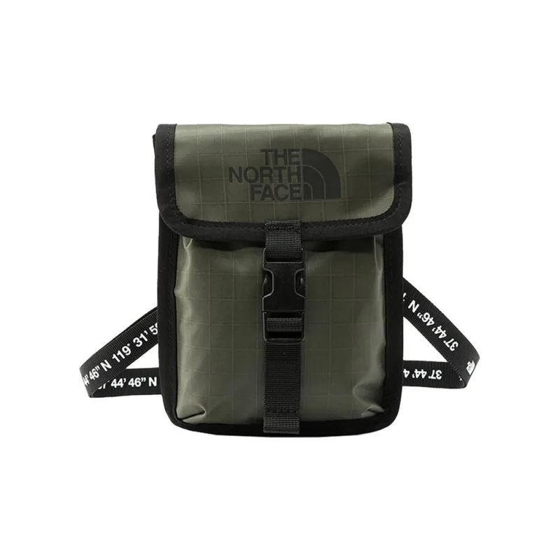 THE NORTH FACE Wear Resistant Material Crossbody Bag Shoulder Bag Unisex Green-0