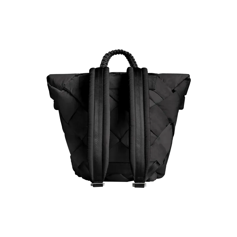 Bottega Veneta CASSETTE Fabric Backpack Men's Black-4