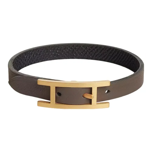 HERMES Wristbands Men Brown