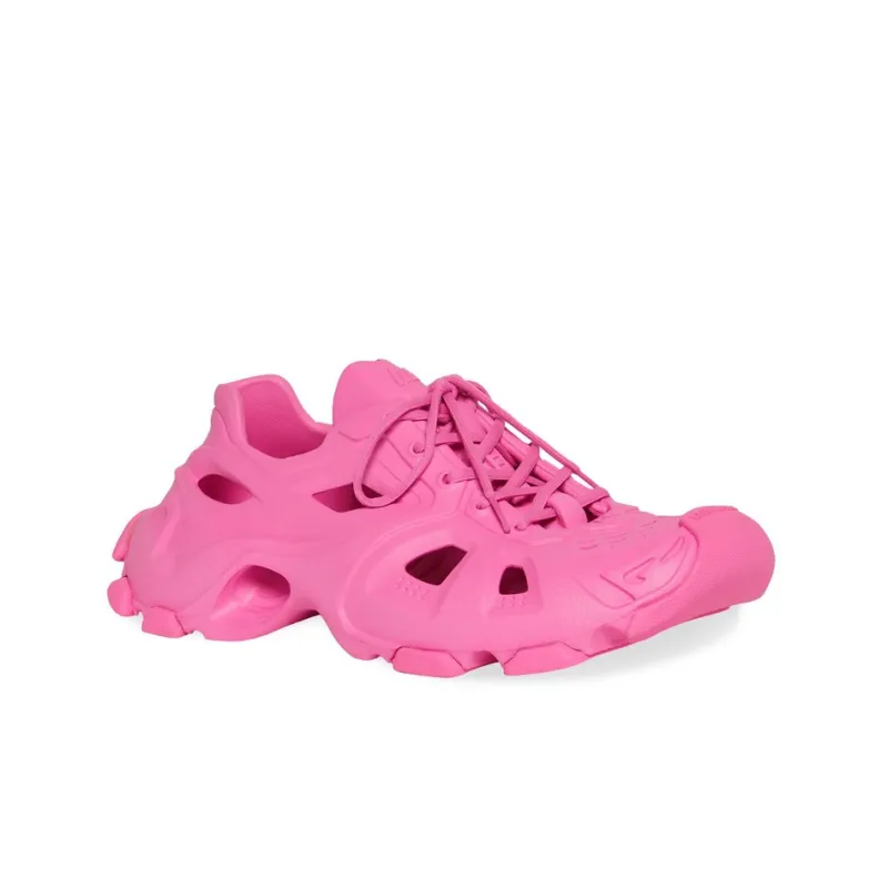 Balenciaga Slip Resistant Low Top Sports Casual Shoes Women's Pink-1