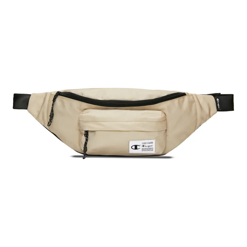 Champion Fabric Dumpling Bag One Shoulder Crossbody Fanny Pack Medium Size Unisex Black/Khaki/Green/Dark Khaki-5