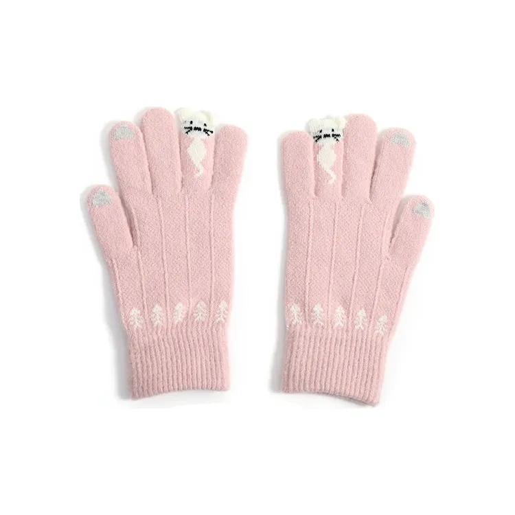FREE RABBITⅡ Knit Gloves Women's-2