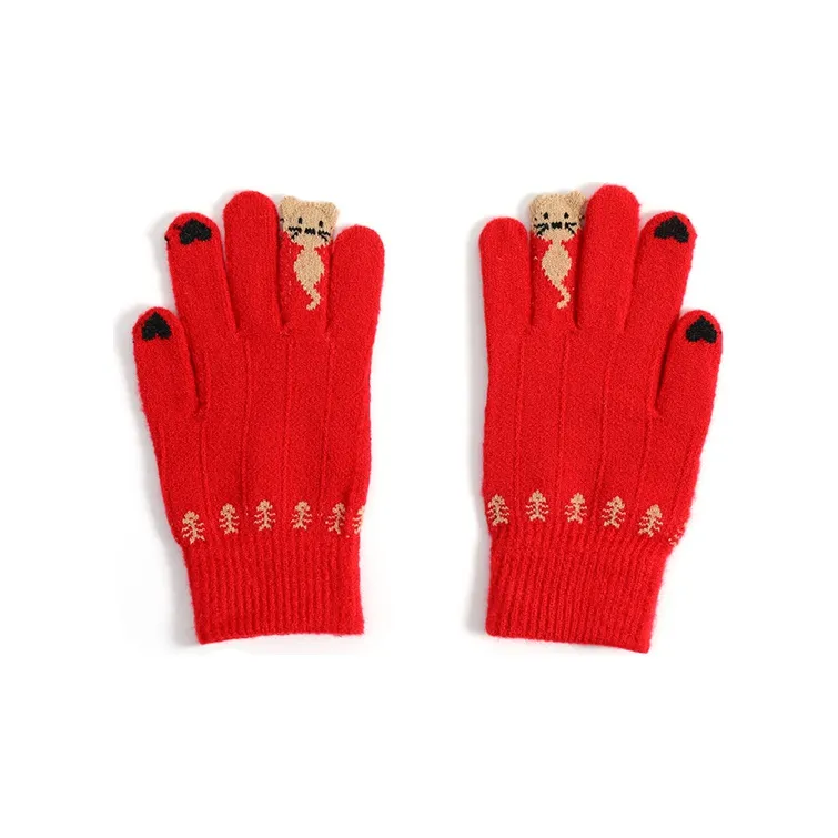 FREE RABBITⅡ Knit Gloves Women's-0