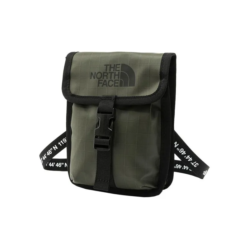 THE NORTH FACE Wear Resistant Material Crossbody Bag Shoulder Bag Unisex Green-1