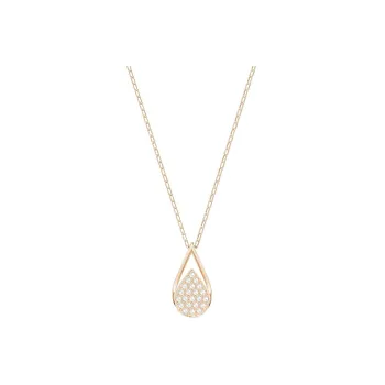 Swarovski Ginger Rose Gold Tone Plated, Crystal Necklaces Women's Rose Gold