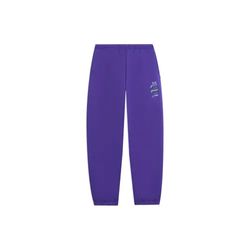 LiNing Sports Life Collection Knitted Sports Pants Women's Free Purple