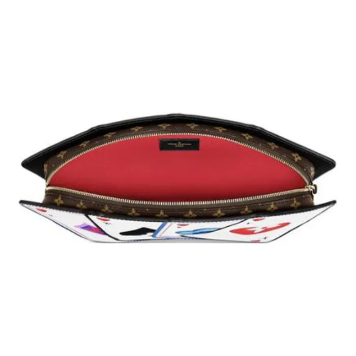 LOUIS VUITTON Pochette Cartes Clutch Game On-3