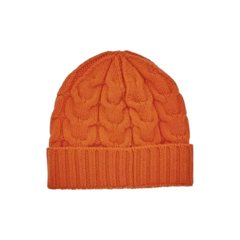 Moncler Wool Beanies Kids' Orange-1