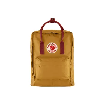 Fjallraven Kanken Nylon Sports Bag Regular Unisex Walnut Color/Bull Red