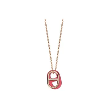 HERMES O'Maillon Calfskin Necklaces Women's