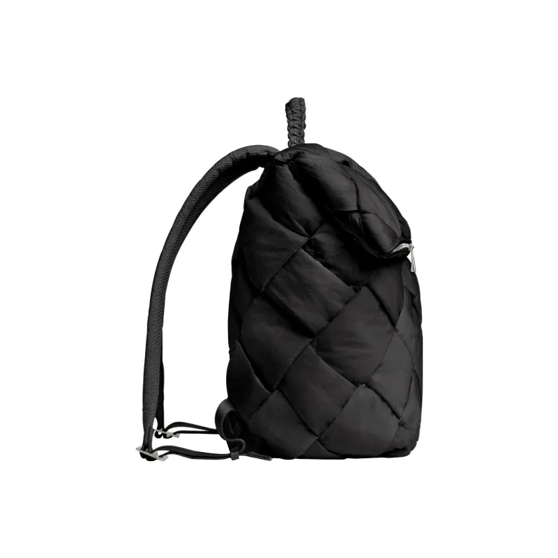 Bottega Veneta CASSETTE Fabric Backpack Men's Black-2