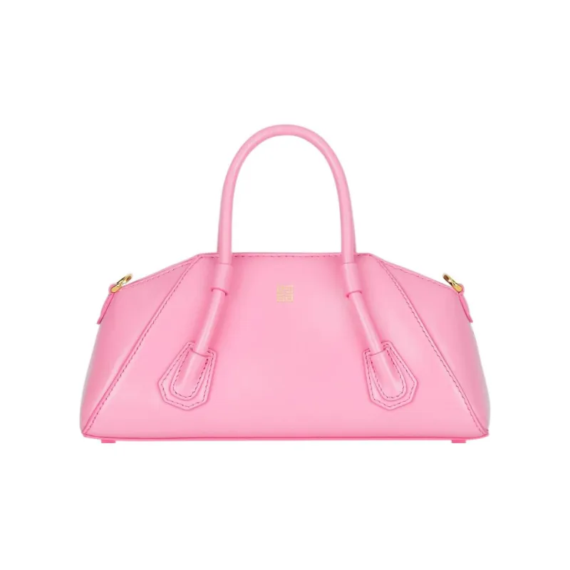GIVENCHY Antigona Smooth Cow Leather Shoulder Bag Crossbody Bag Handbag Mini Women's Pink-1