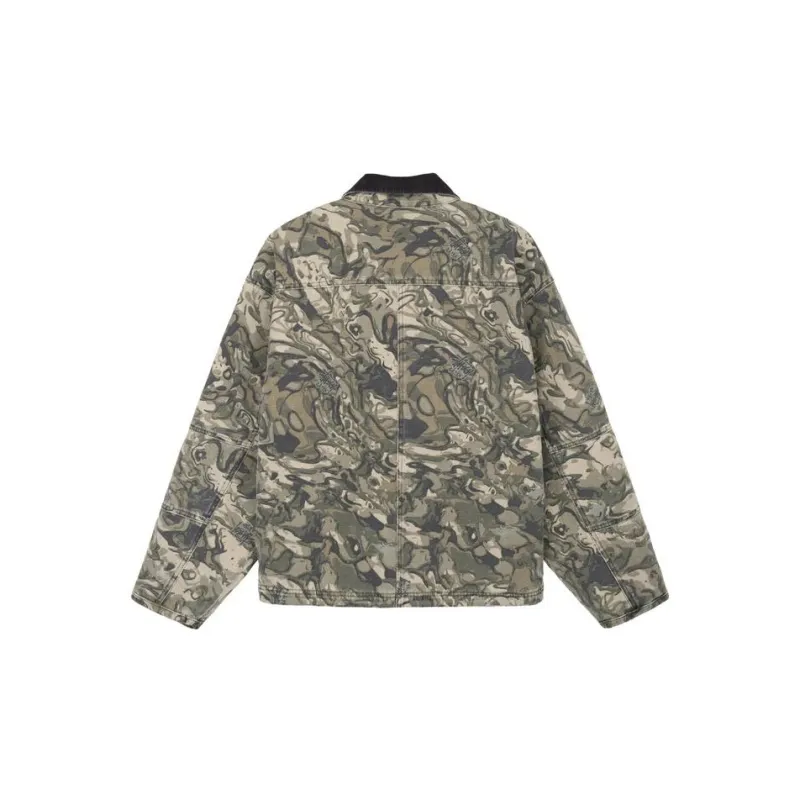 Stussy Washed Canvas Shop Jacket-21