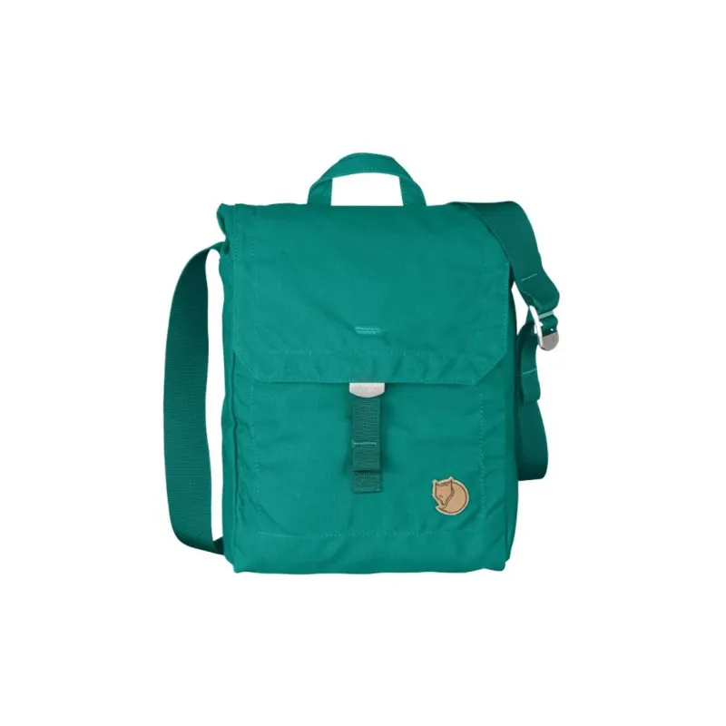 Fjallraven Cotton Shoulder Bag, Crossbody Bag, Handbag Unisex Copper Green-0