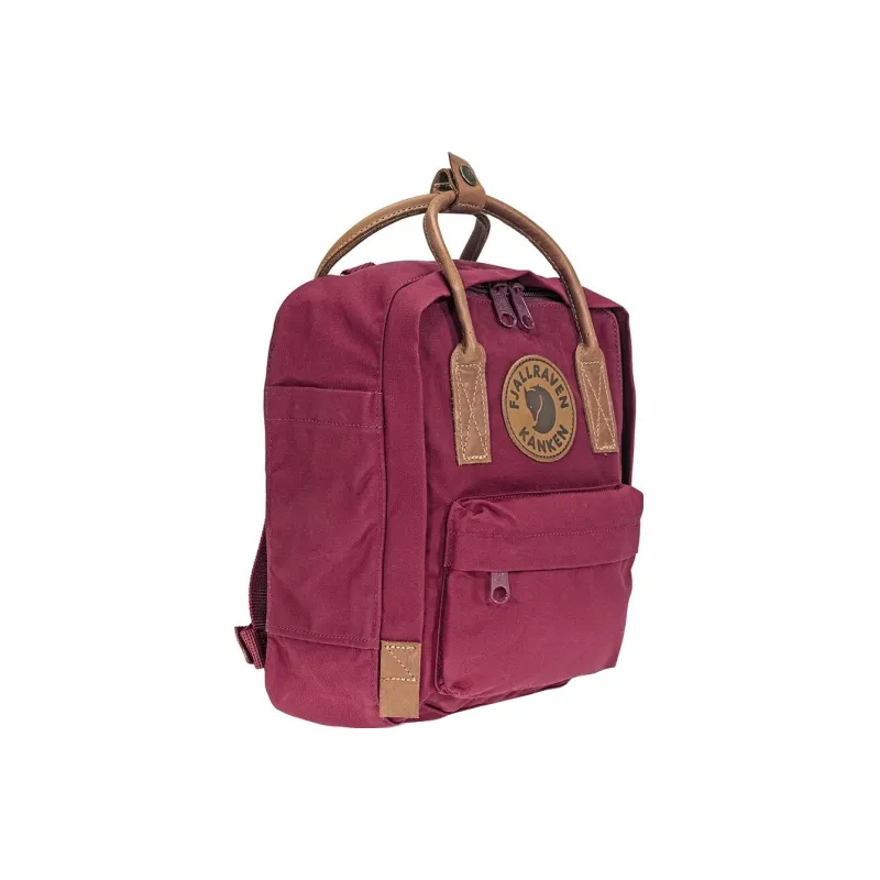 Fjallraven Kanken Polyester Laptop Backpack Mini Women's Fuchsia-1