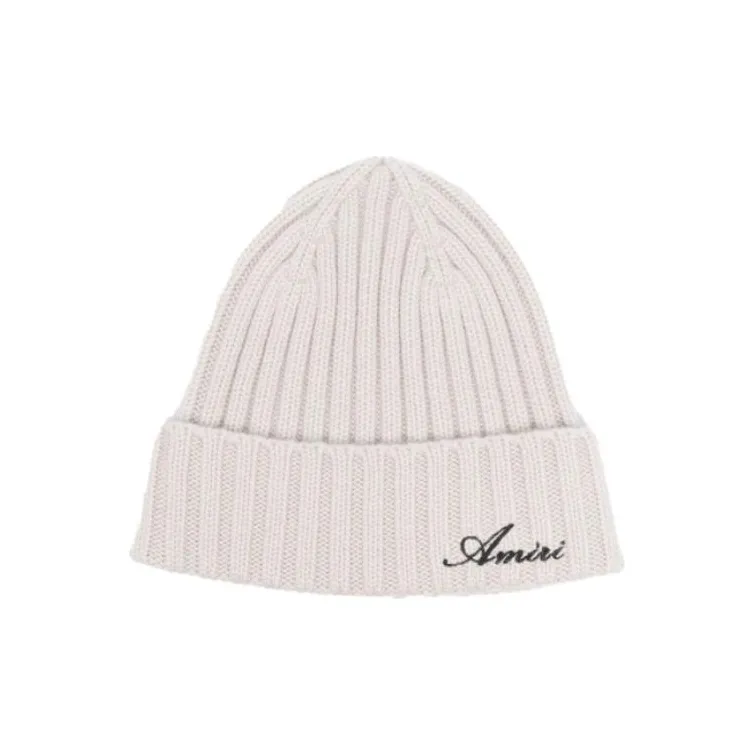 AMIRI Logo Script Beanie-0